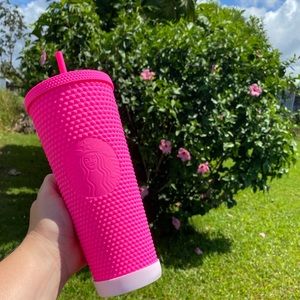 💖👛🎀 NWT NEON BARBIE PINK Studded Overseas